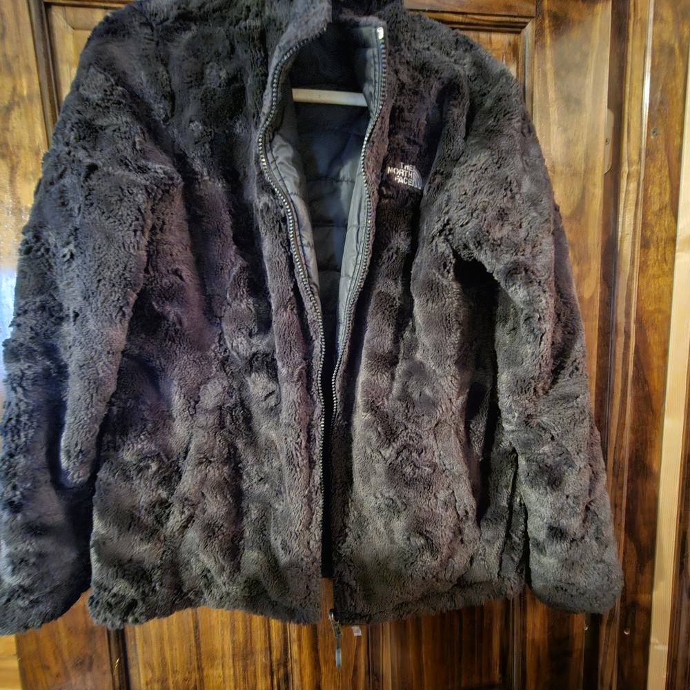 The North Face Women's Dark Brown Teddy Jacket